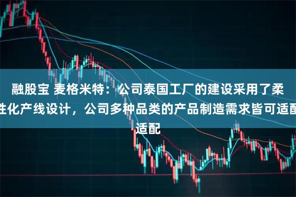 融股宝 麦格米特：公司泰国工厂的建设采用了柔性化产线设计，公司多种品类的产品制造需求皆可适配