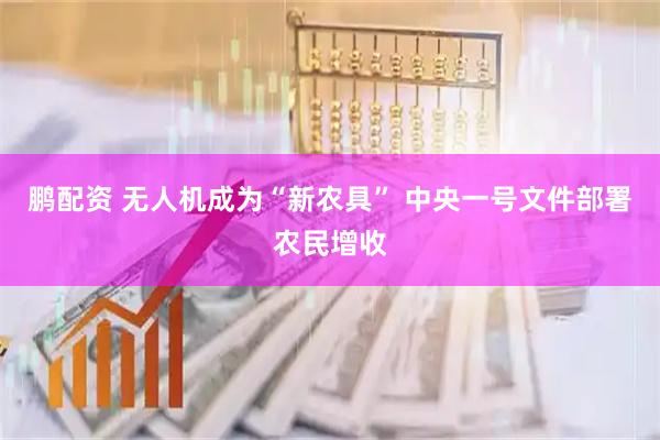 鹏配资 无人机成为“新农具” 中央一号文件部署农民增收