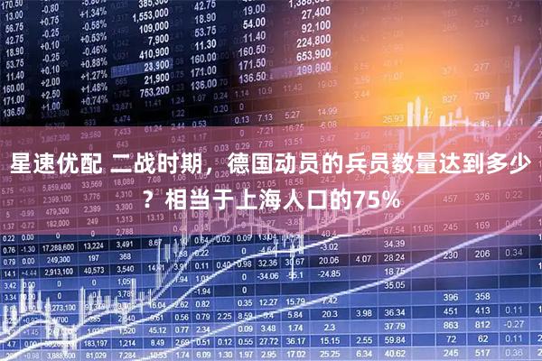 星速优配 二战时期，德国动员的兵员数量达到多少？相当于上海人口的75%