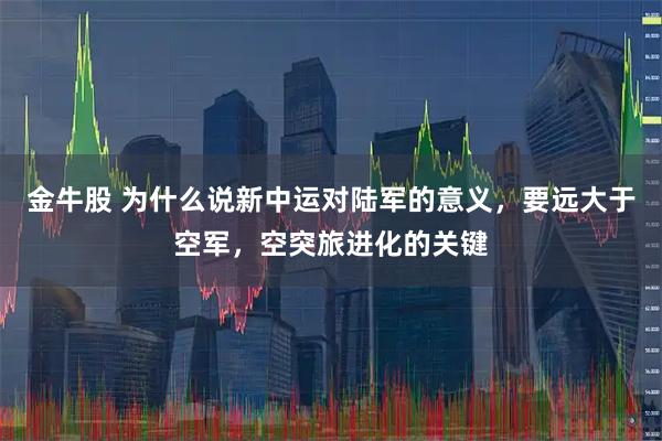 金牛股 为什么说新中运对陆军的意义，要远大于空军，空突旅进化的关键